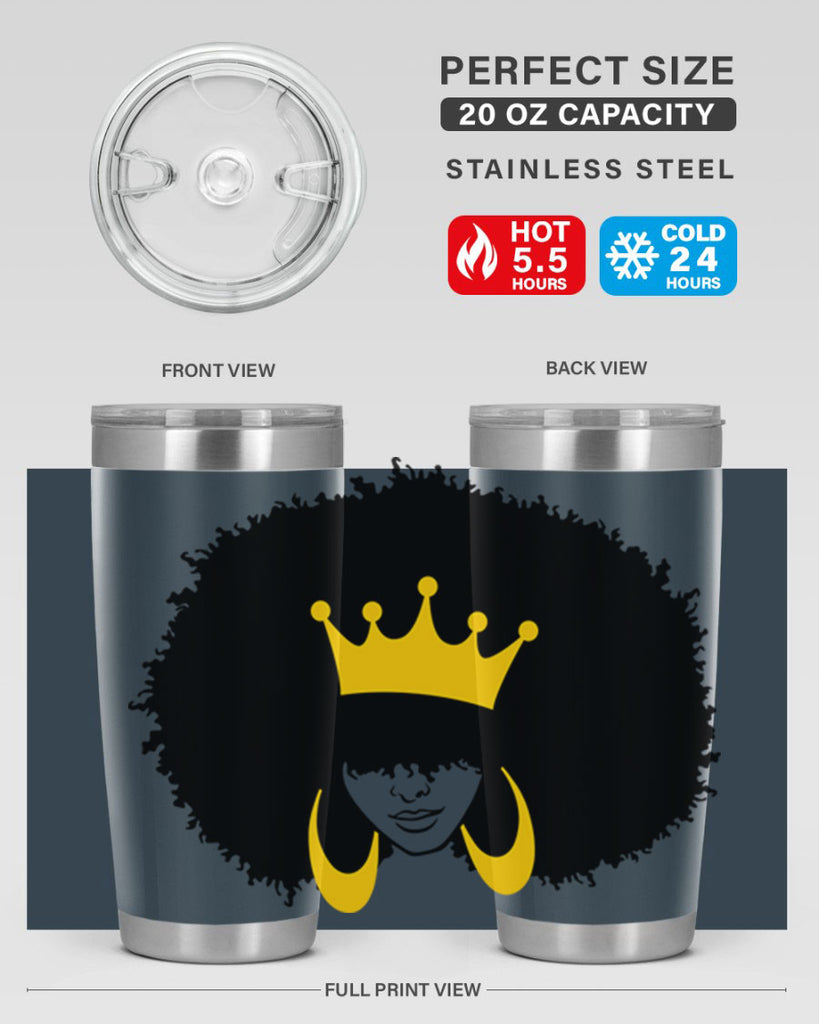 black women - queen 71#- women-girls- Tumbler