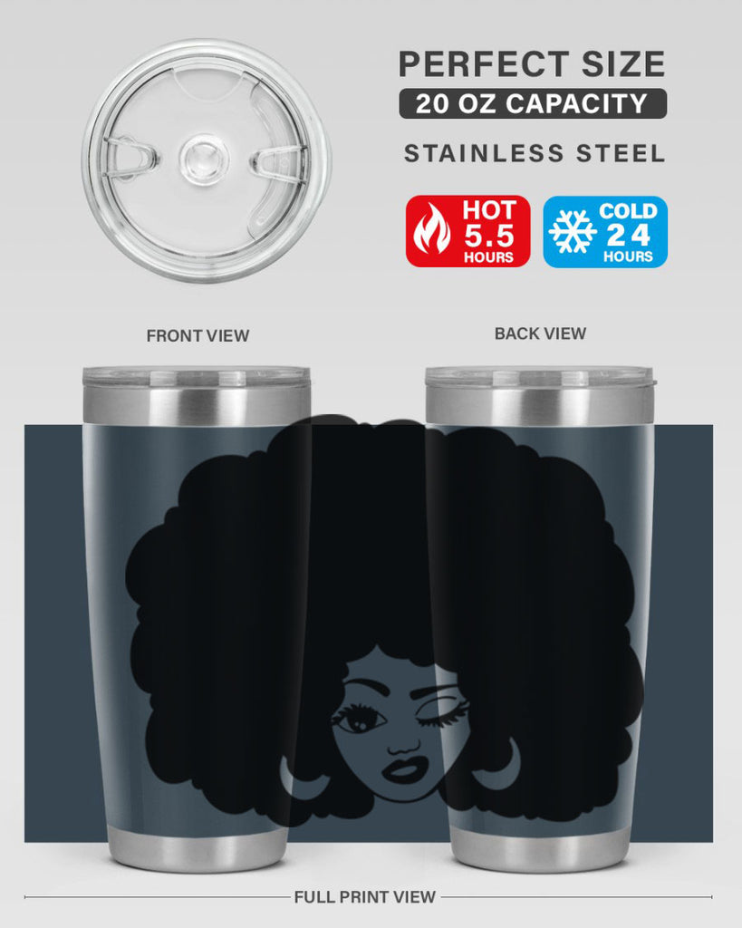black women - queen 73#- women-girls- Tumbler