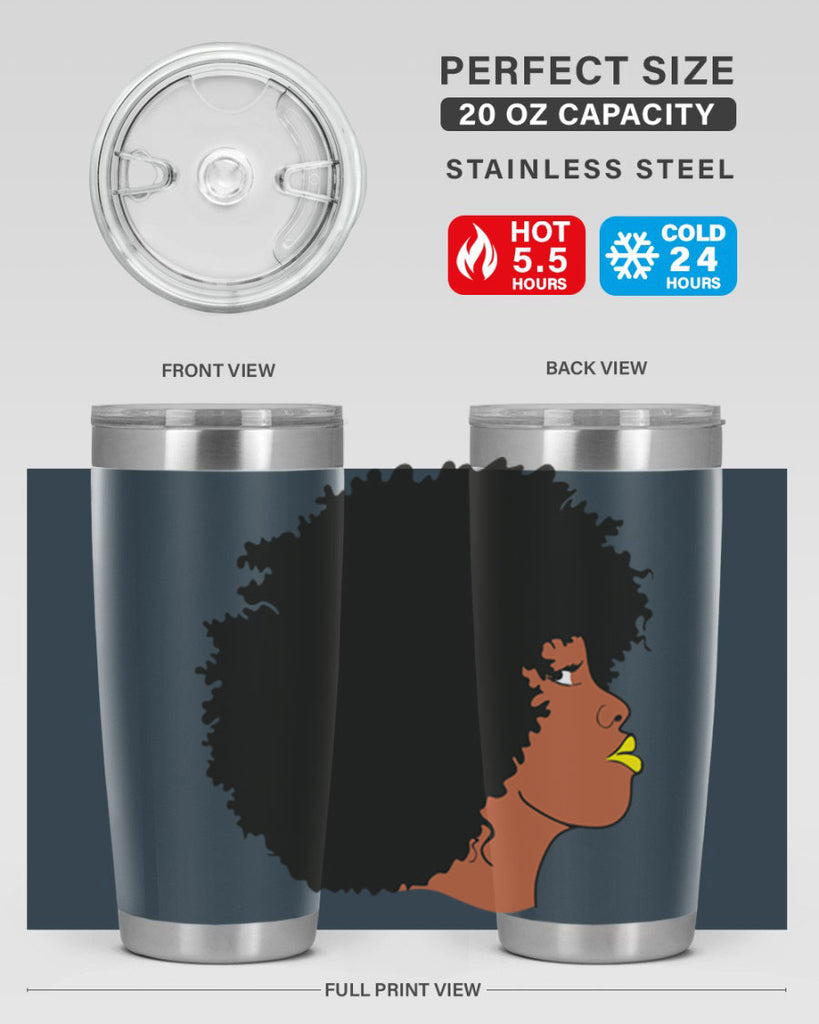 black women - queen 75#- women-girls- Tumbler