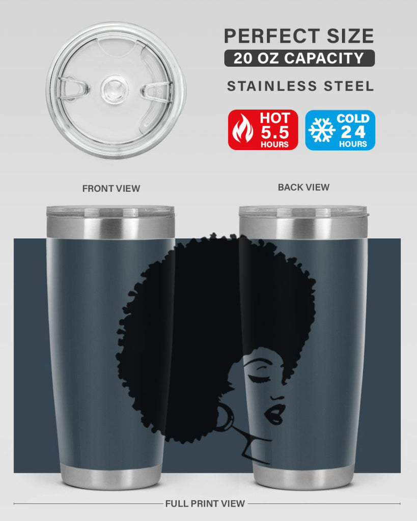 black women - queen 77#- women-girls- Tumbler