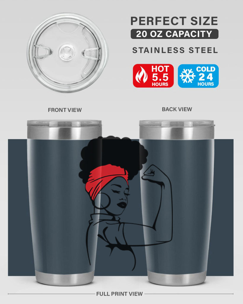 black women - queen 78#- women-girls- Tumbler