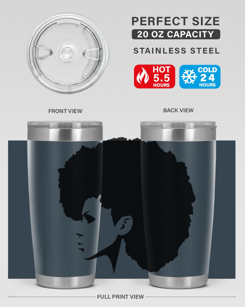 black women - queen 80#- women-girls- Tumbler