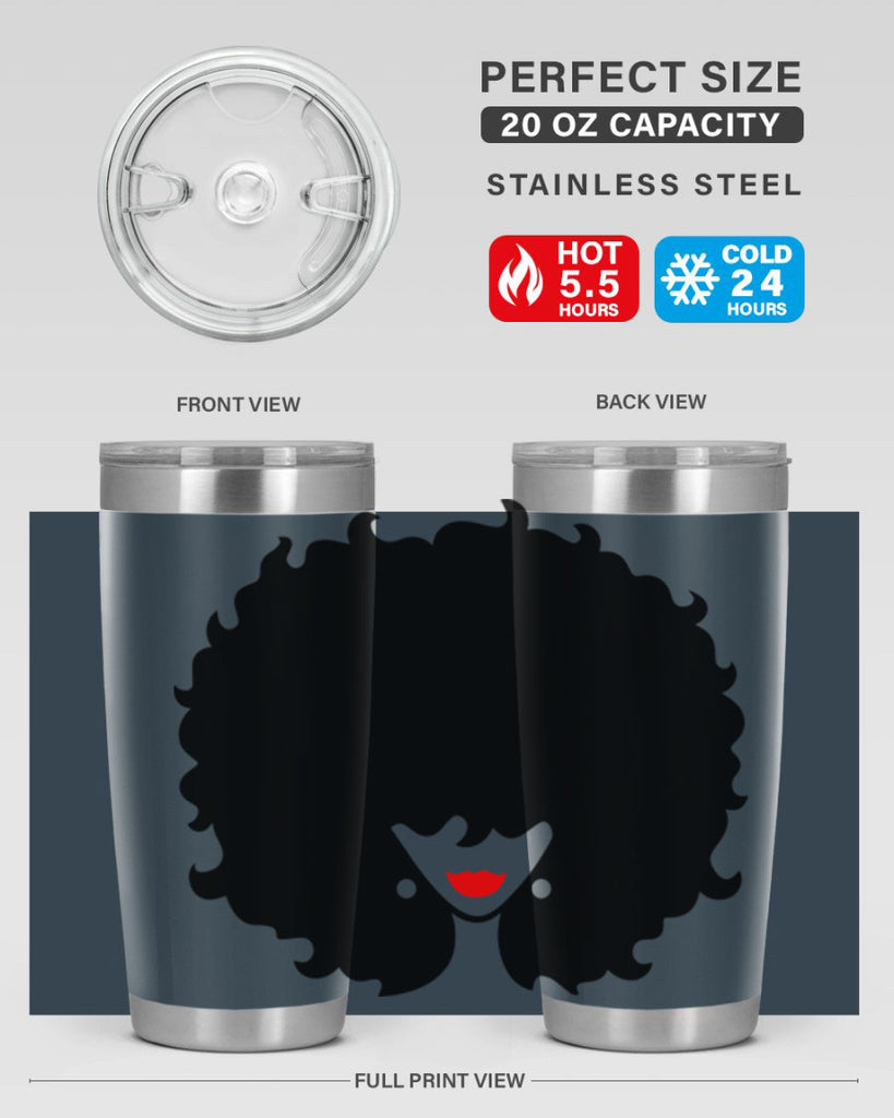 black women - queen 82#- women-girls- Tumbler