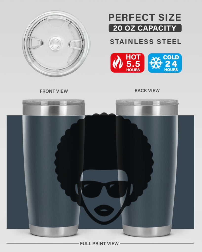 black women - queen 83#- women-girls- Tumbler