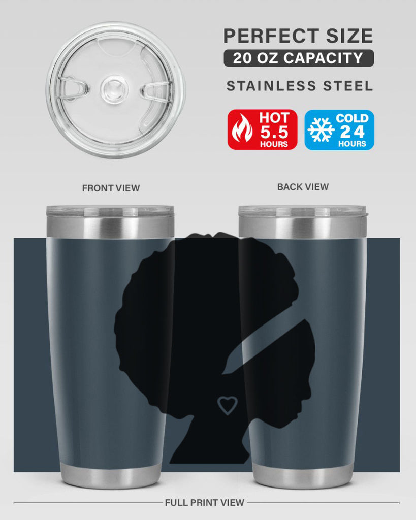black women - queen 85#- women-girls- Tumbler