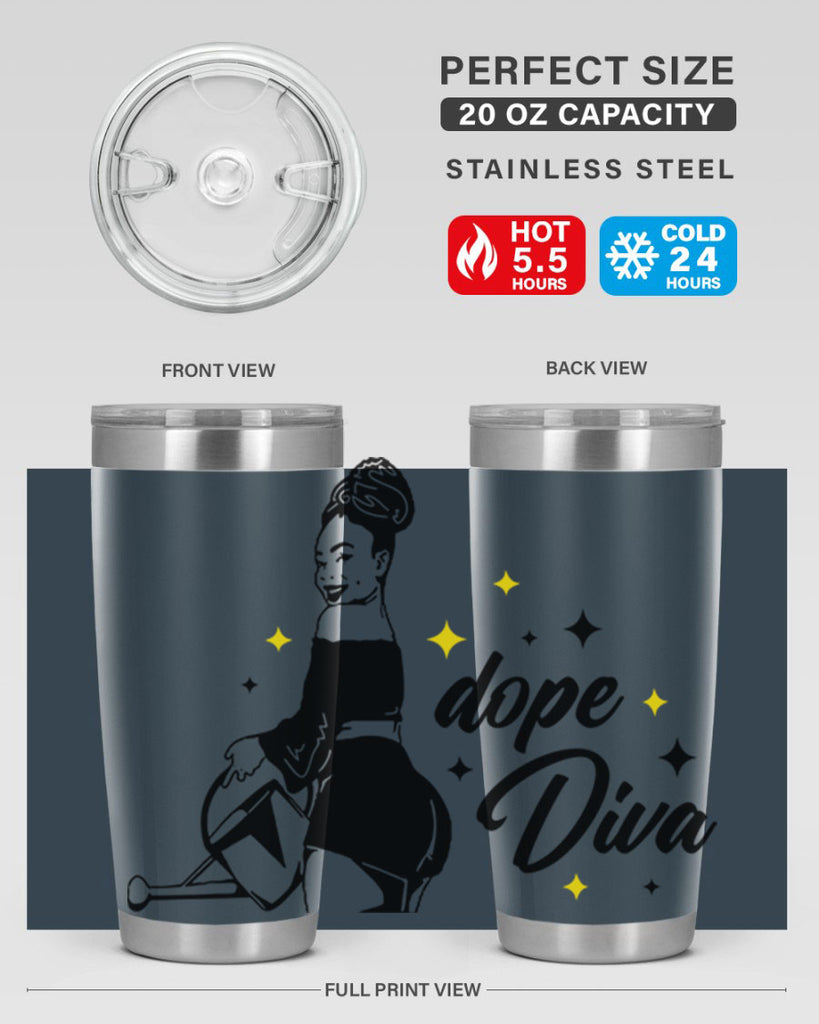 dope diva 4#- women-girls- Tumbler