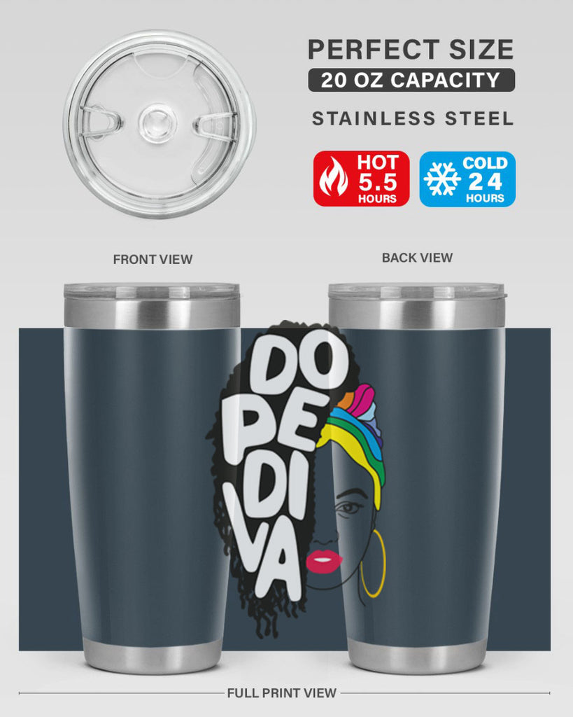 dope diva 5#- women-girls- Tumbler
