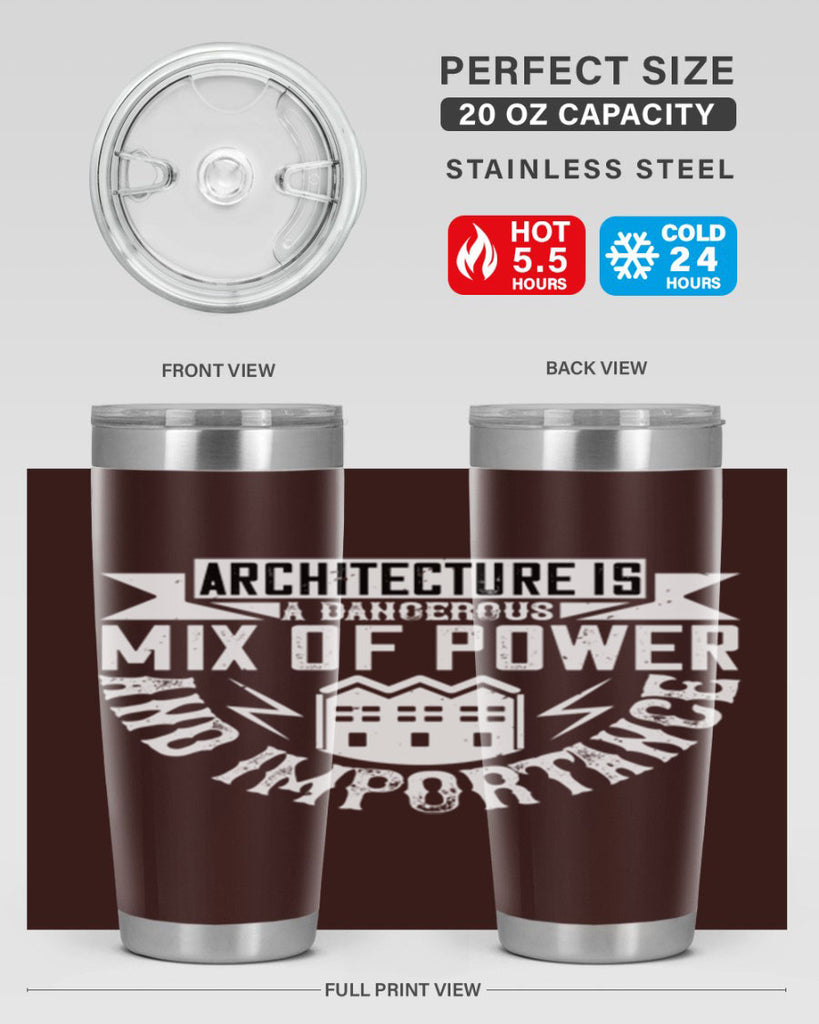 Architecture is a dangerous mix of power and importance Style 2#- architect- tumbler