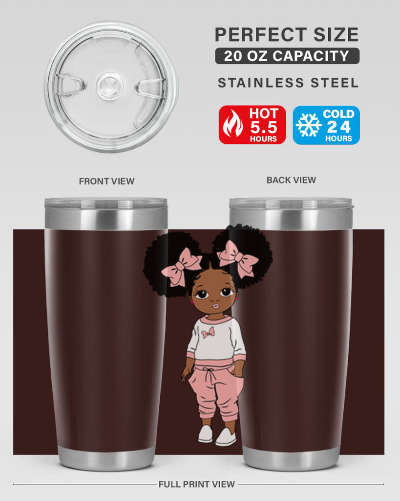 Black girl style 9#- women-girls- Tumbler