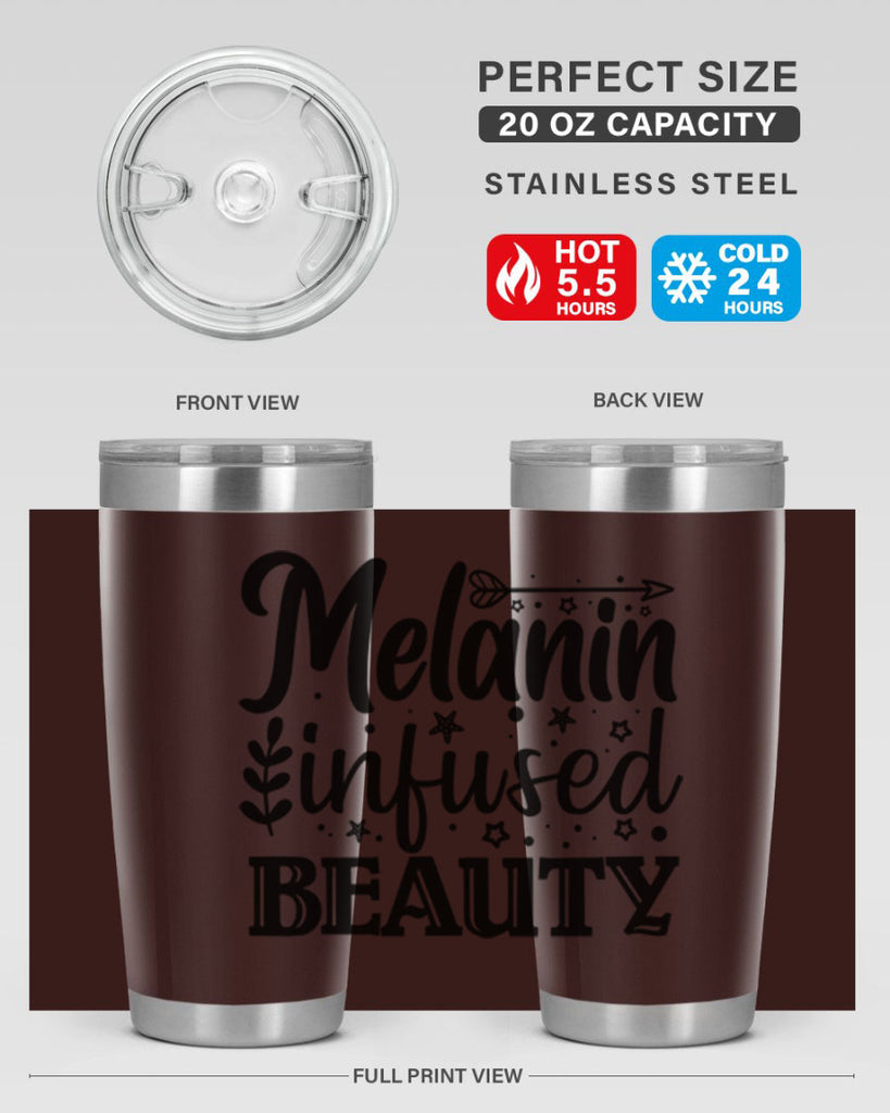 Melanin infused beauty Style 21#- women-girls- Tumbler