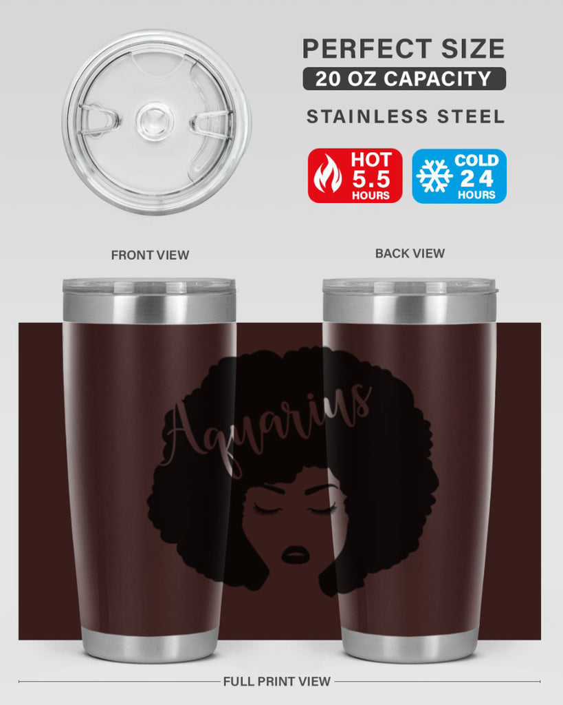 aquarius62#- women-girls- Tumbler