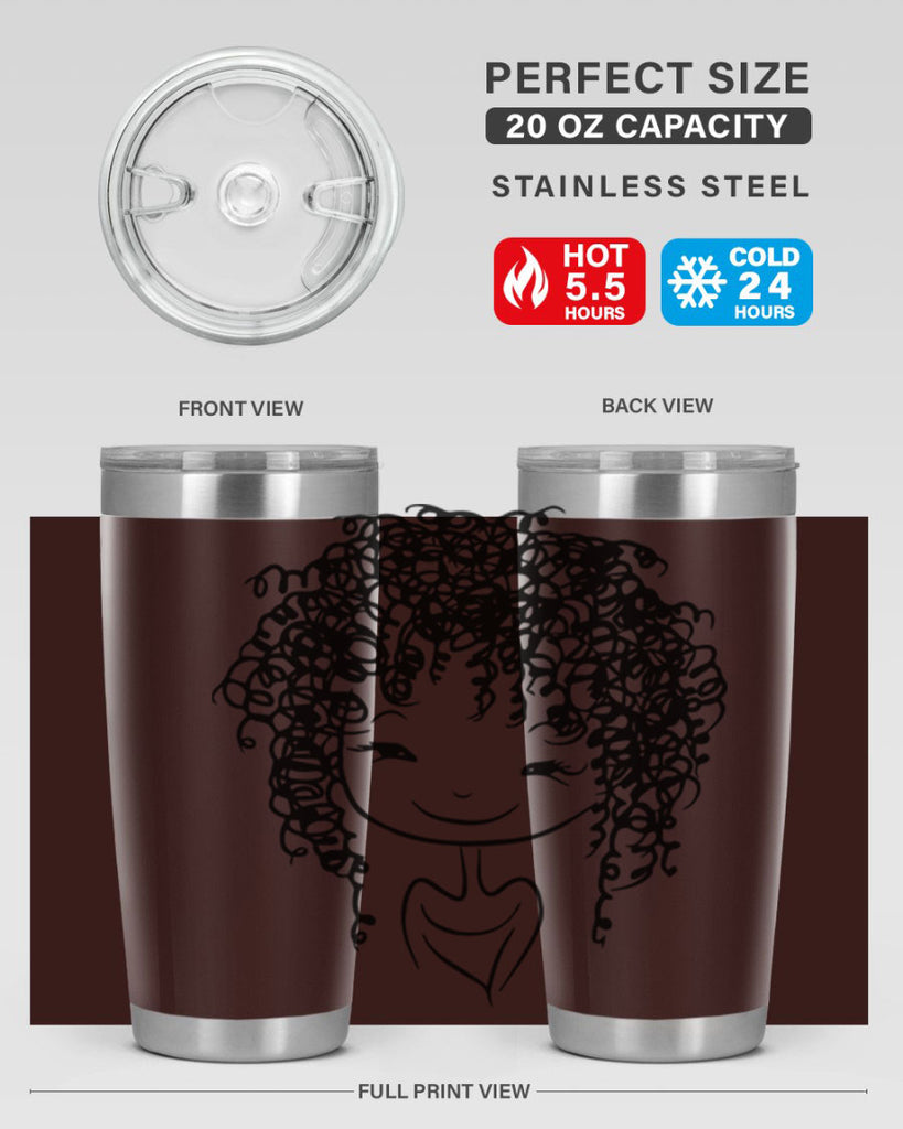 black girl 17#- women-girls- Tumbler
