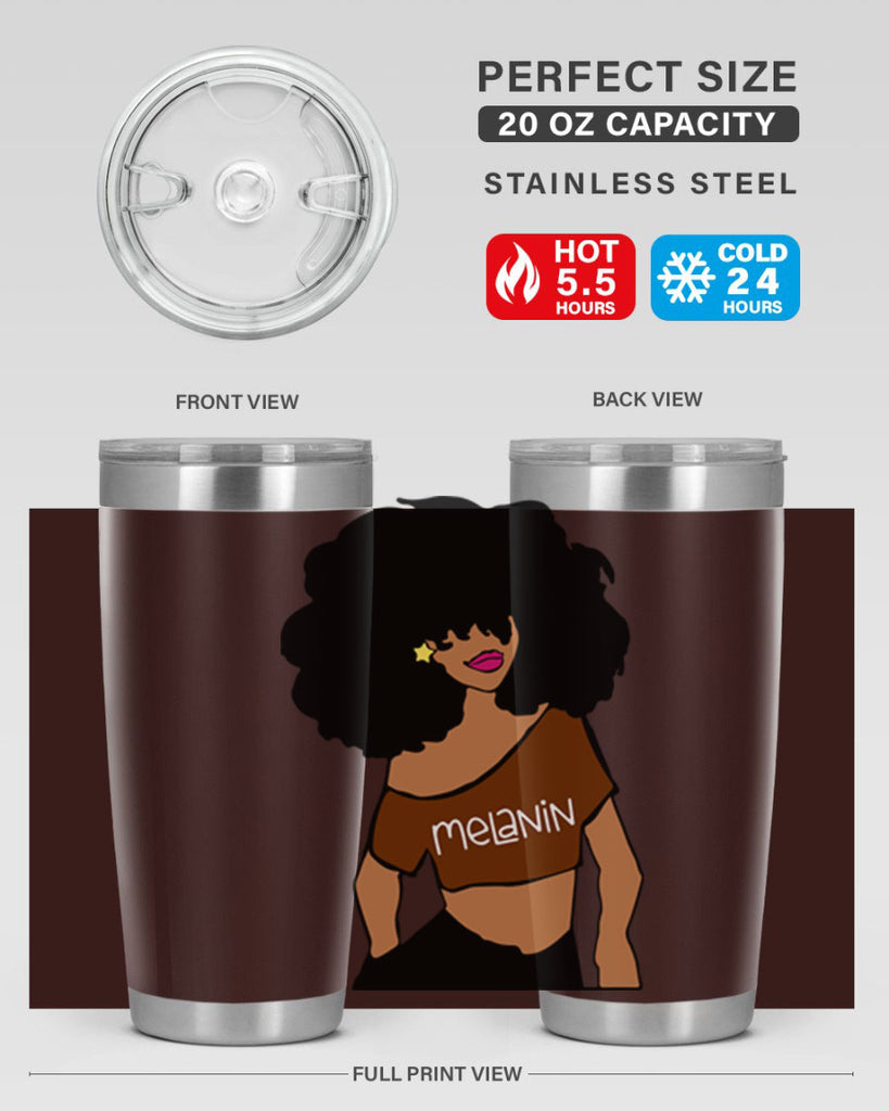 black girl melanin 18#- women-girls- Tumbler