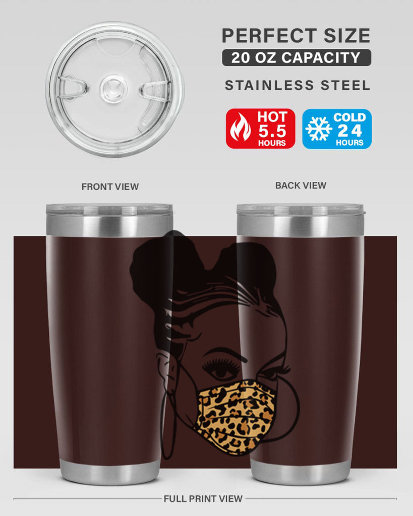 black nurse 4#- women-girls- Tumbler