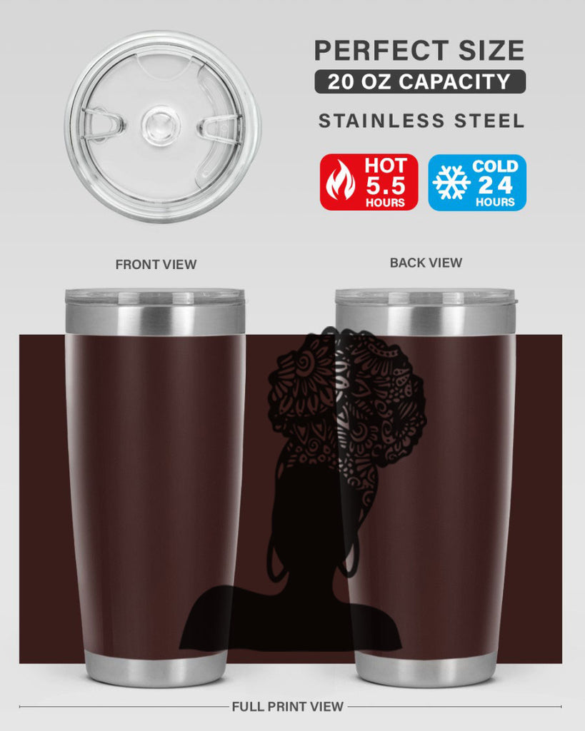 black women - queen 14#- women-girls- Tumbler