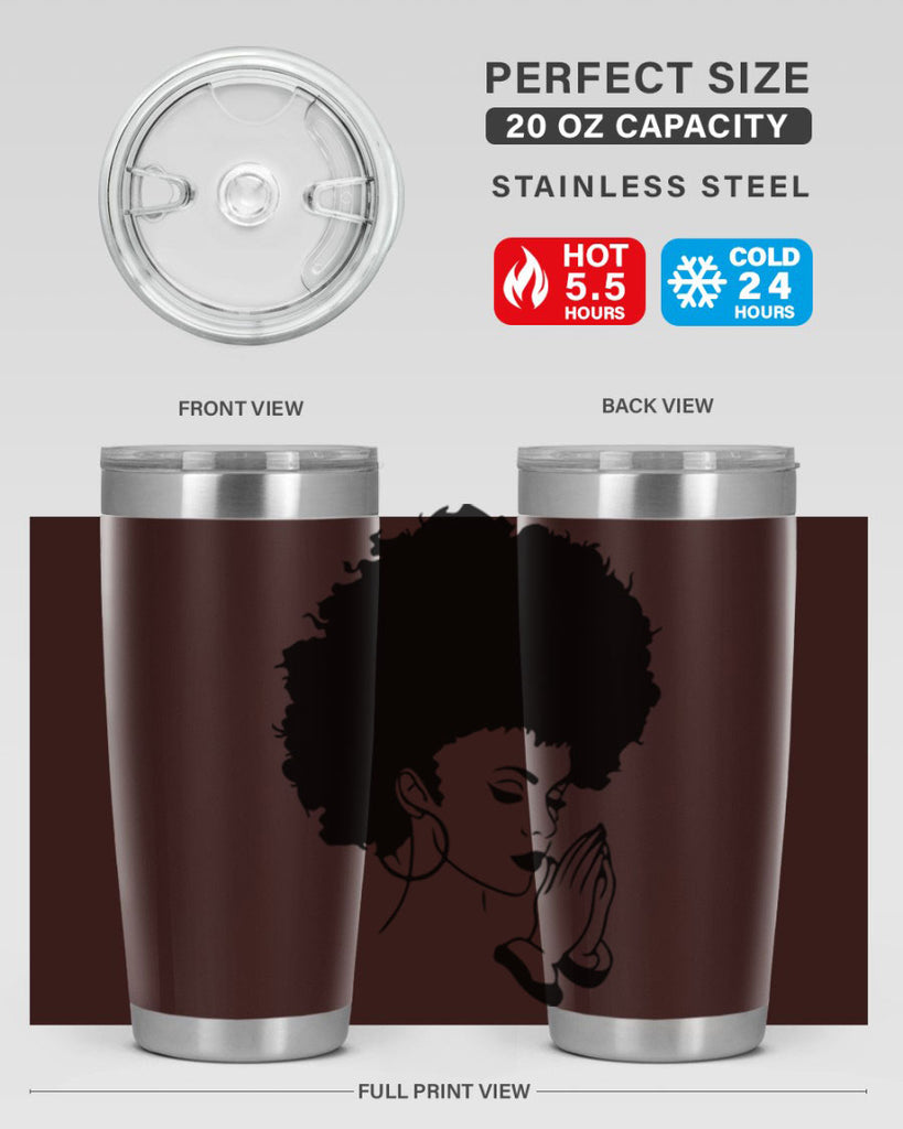 black women - queen 22#- women-girls- Tumbler