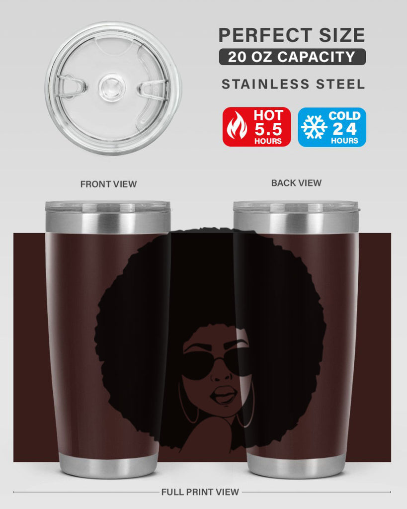 black women - queen 46#- women-girls- Tumbler