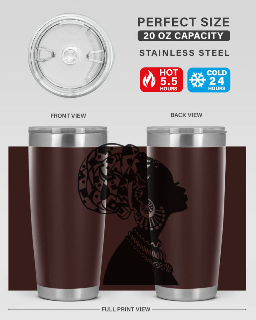 black women - queen 52#- women-girls- Tumbler