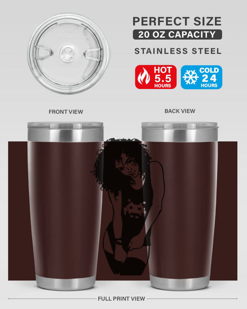 black women - queen 61#- women-girls- Tumbler