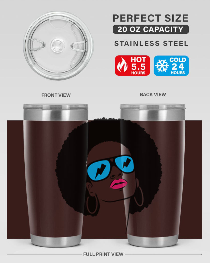 black women - queen 65#- women-girls- Tumbler