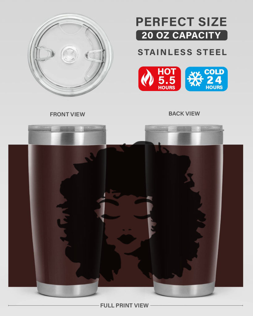 black women - queen 72#- women-girls- Tumbler