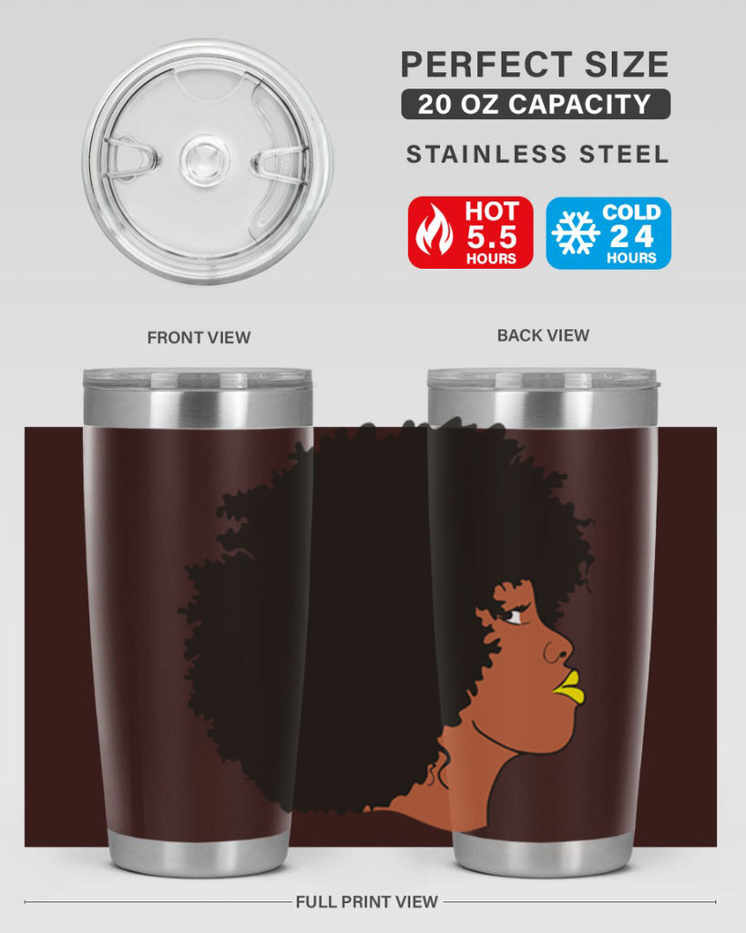 black women - queen 75#- women-girls- Tumbler