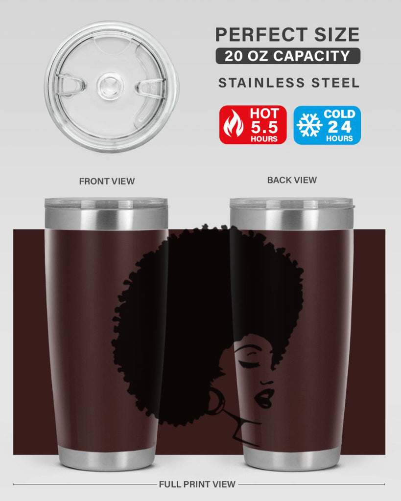 black women - queen 77#- women-girls- Tumbler