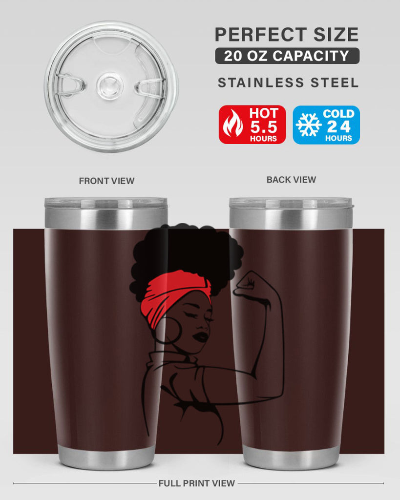 black women - queen 78#- women-girls- Tumbler