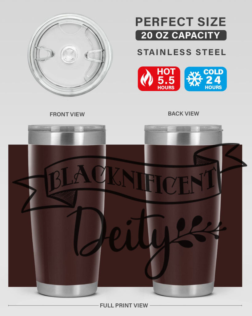 blacknificent deity Style 48#- women-girls- Tumbler