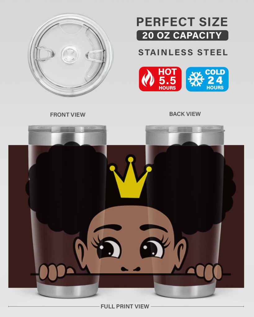 crown afro puffs 51#- women-girls- Tumbler