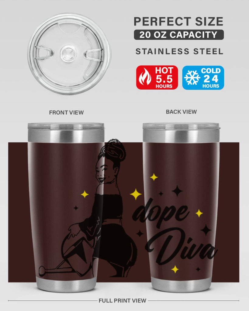 dope diva 4#- women-girls- Tumbler