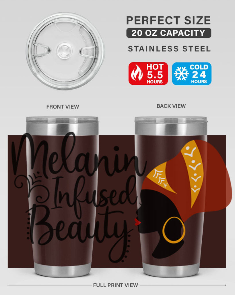 melanin infused beauty Style 20#- women-girls- Tumbler