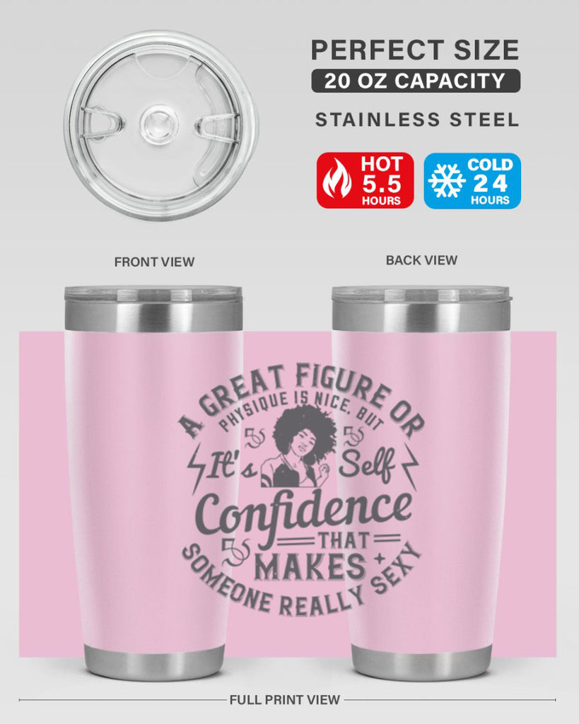 A great figure or physique is nice but its selfconfidence that makes someone really sexy Style 50#- afro- Tumbler