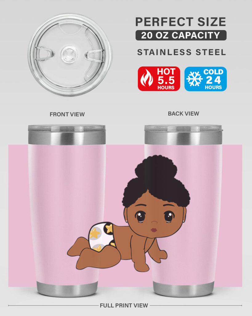 Black baby style 6#- women-girls- Tumbler