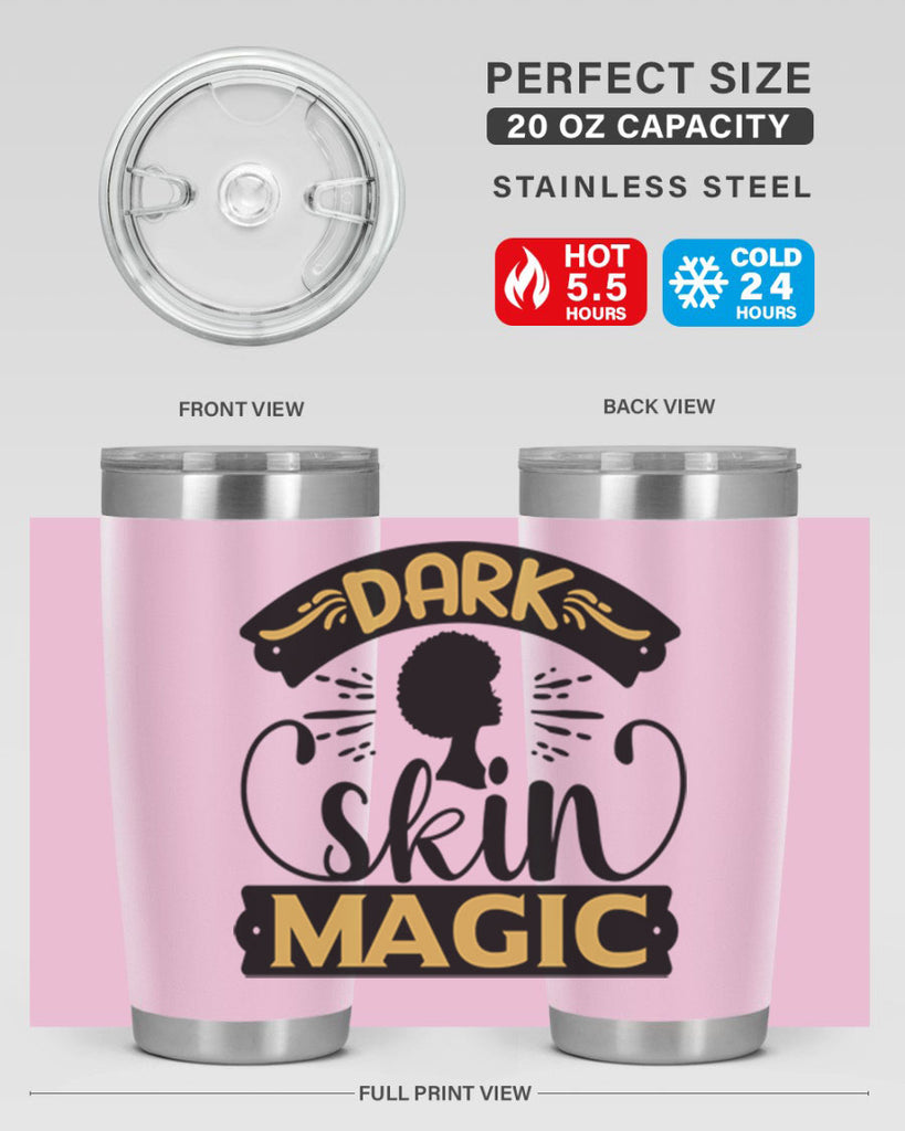Dark skin magic Style 42#- women-girls- Tumbler