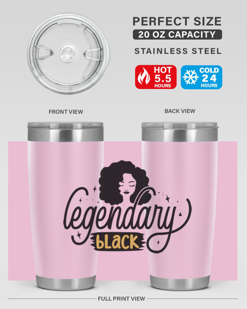 Legendary black Style 27#- women-girls- Tumbler