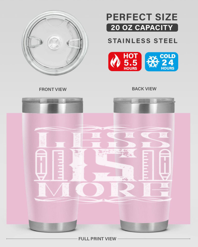 Less is more Style 27#- architect- tumbler
