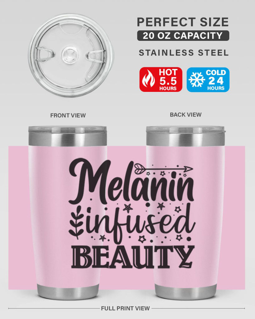 Melanin infused beauty Style 21#- women-girls- Tumbler