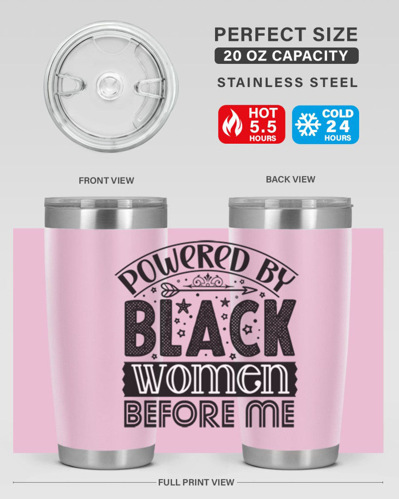 Powered by blackp women before me Style 14#- women-girls- Tumbler