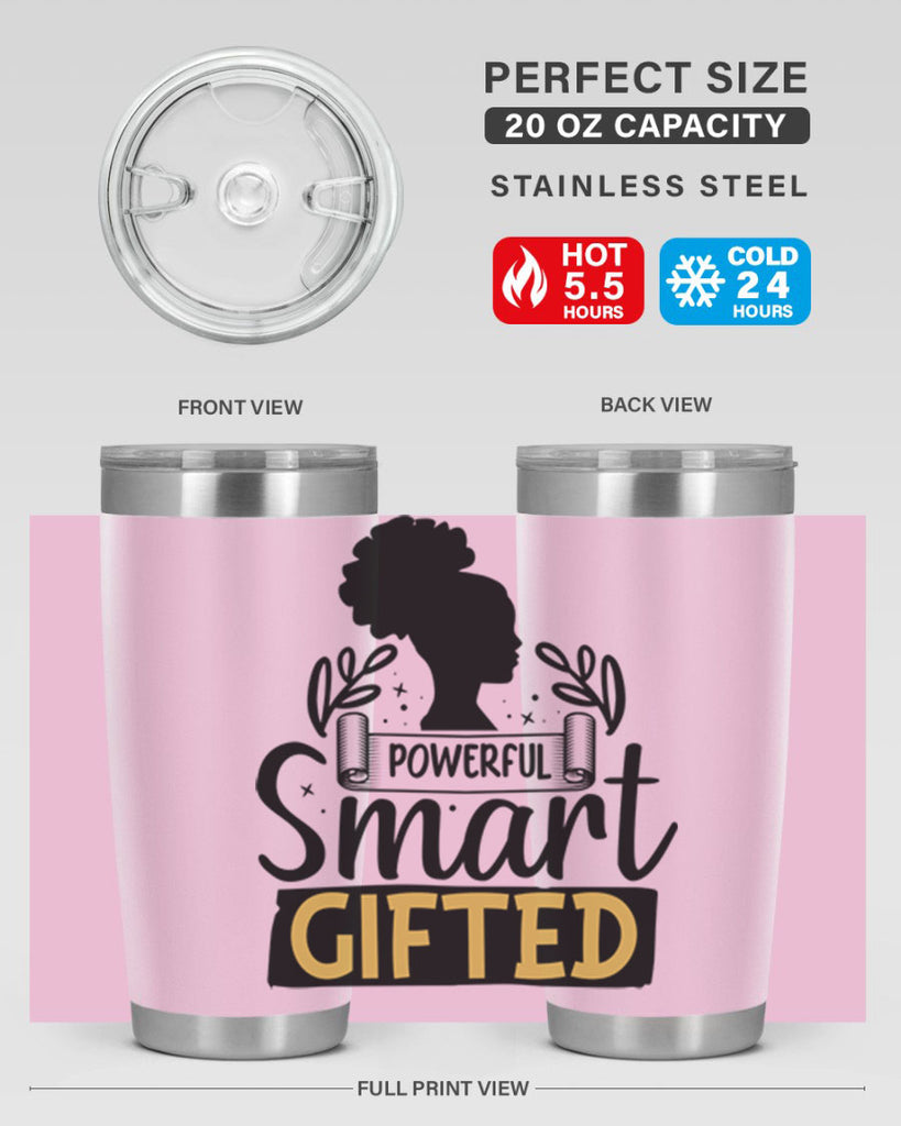 Powerful smart gifted Style 13#- women-girls- Tumbler