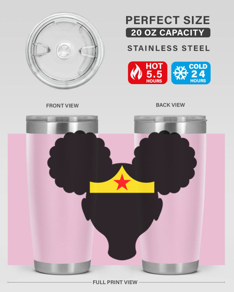 afro puffs girl wonder woman 78#- women-girls- Tumbler