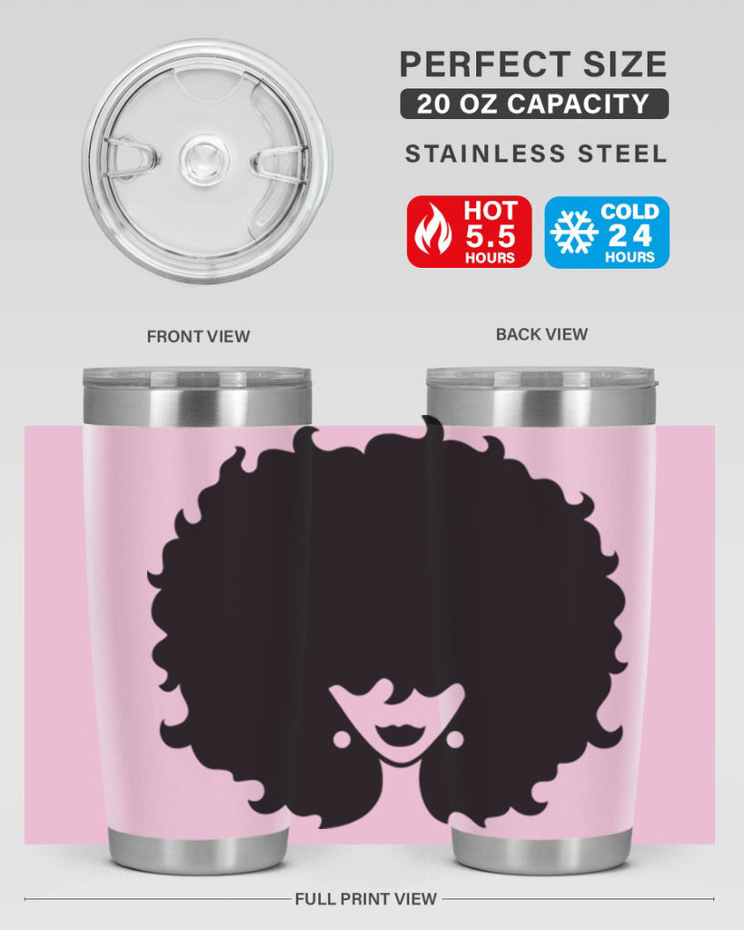 afro woman 69#- women-girls- Tumbler