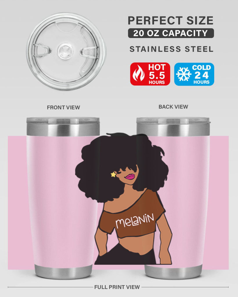 black girl melanin 18#- women-girls- Tumbler