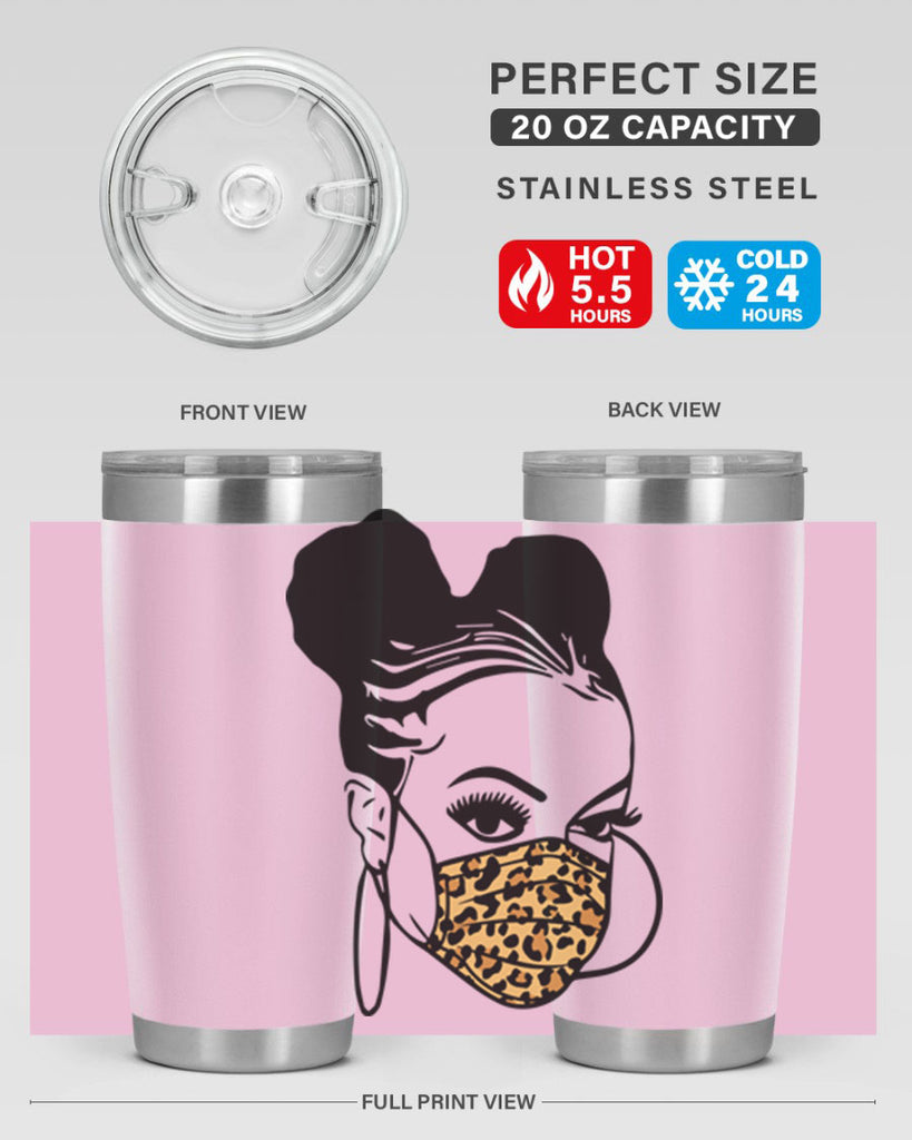 black nurse 4#- women-girls- Tumbler