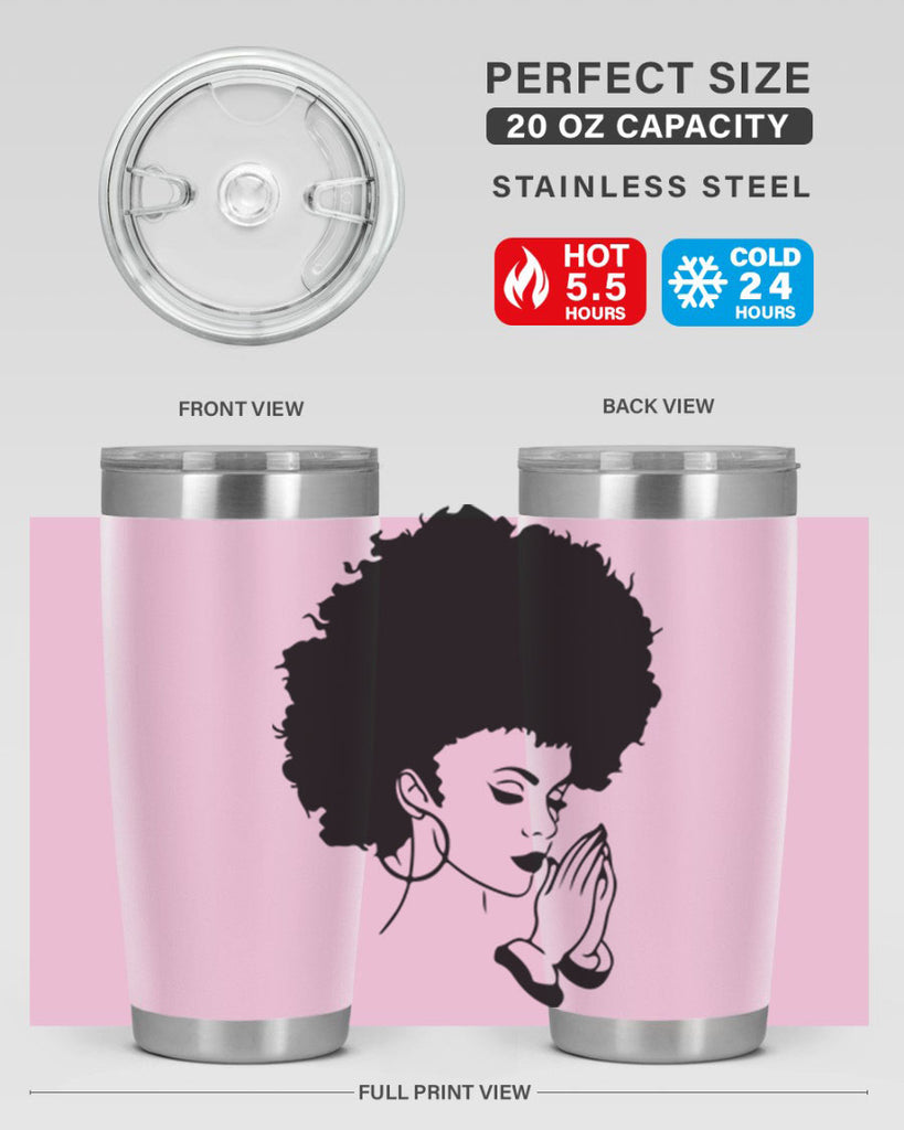 black women - queen 22#- women-girls- Tumbler