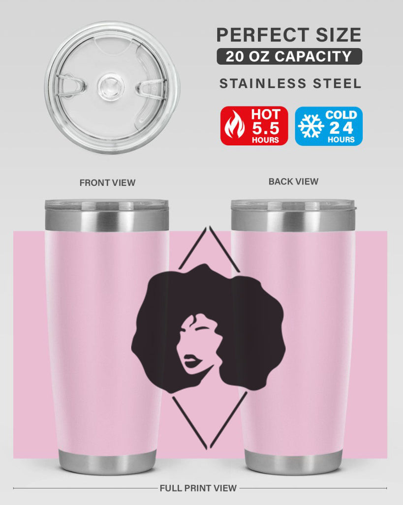 black women - queen 25#- women-girls- Tumbler