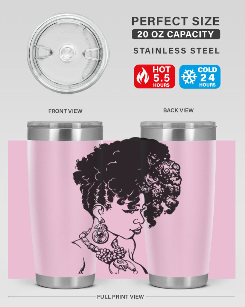black women - queen 40#- women-girls- Tumbler