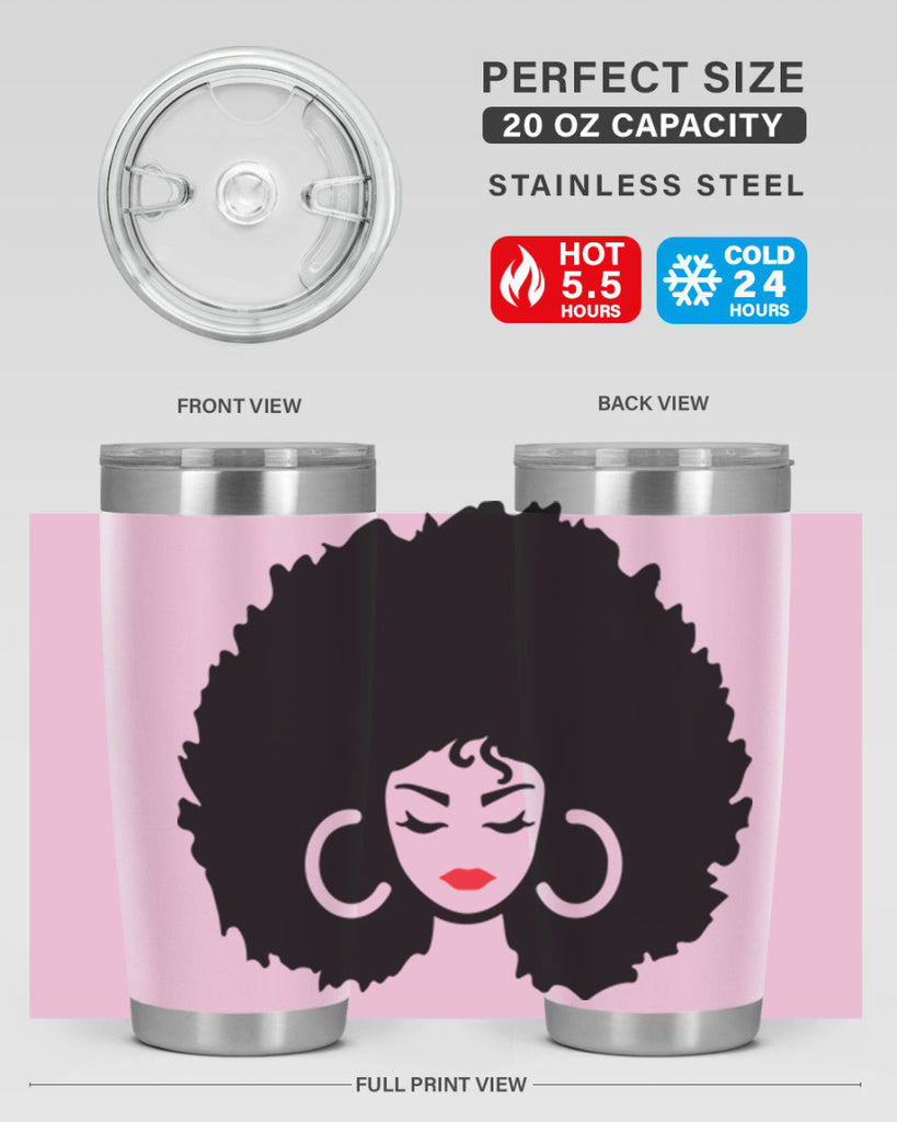 black women - queen 63#- women-girls- Tumbler