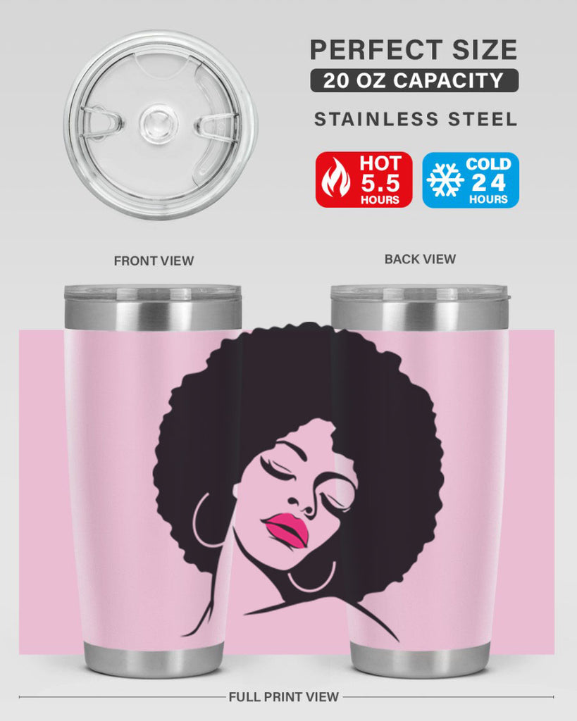black women - queen 68#- women-girls- Tumbler