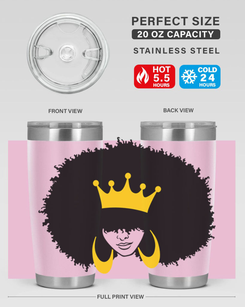 black women - queen 71#- women-girls- Tumbler